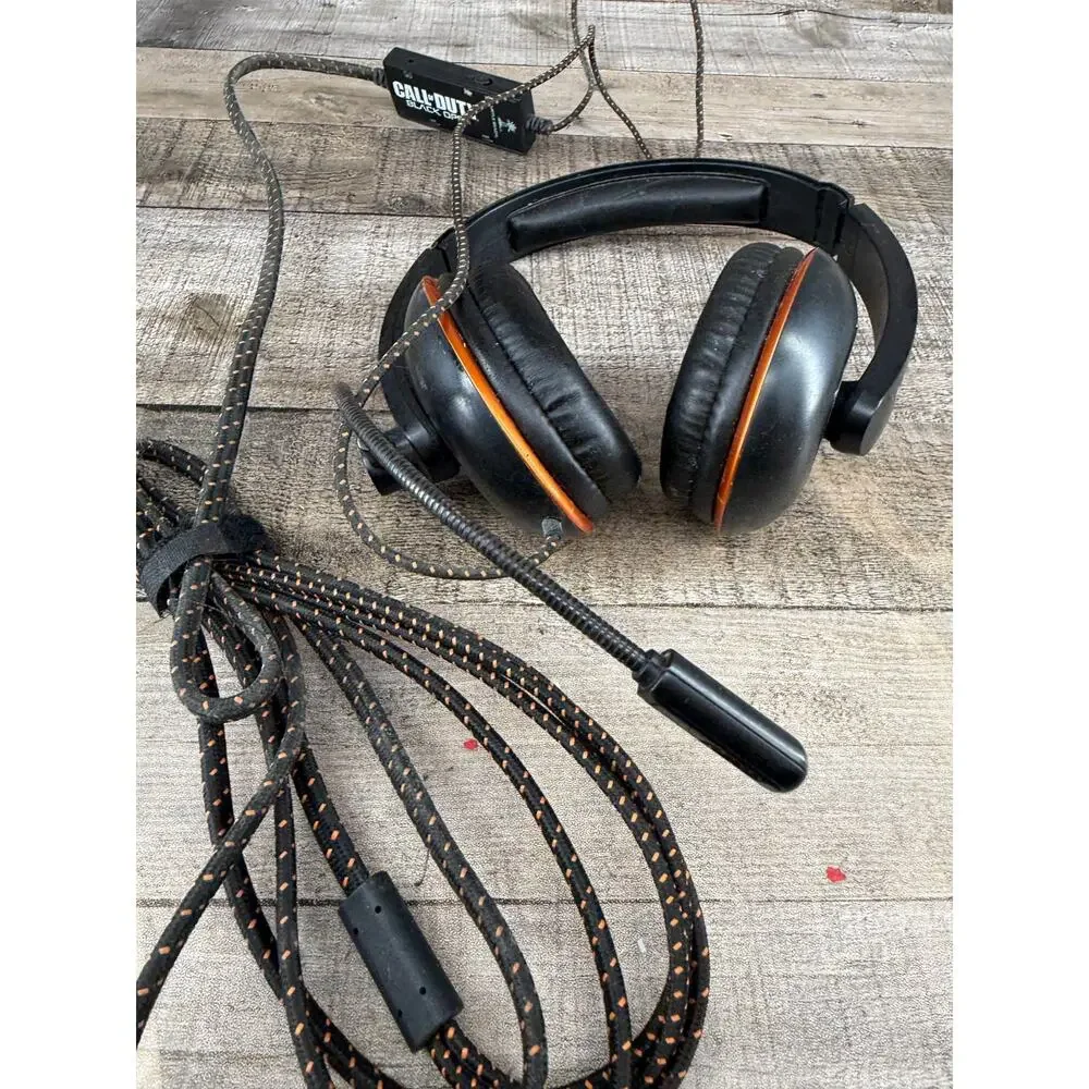 Turtle Beach Gaming Headphones Call of Duty Black Ops II (2) Works